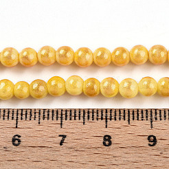 Natur Mashan Jade Perlen Stränge&nbsp;G-A255-A01-04D