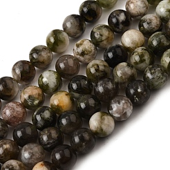 Perles naturelles de perles de lépidolite&nbsp;G-F799-B01-9mm