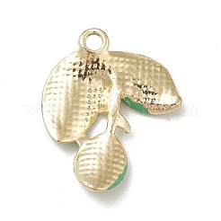 Crémaillère placage pendentifs en émail d'alliage&nbsp;PALLOY-M199-16G