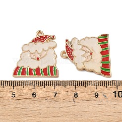 Weihnachten Legierung Emaille Anhänger&nbsp;ENAM-I081-01KCG-07