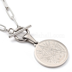 Colliers pendentifs en acier inoxydable 304 anti-ternissement&nbsp;NJEW-JN02951