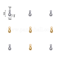 20 pz 2 colori ciondoli in acciaio inossidabile 304&nbsp;STAS-CJ0001-149