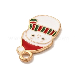 Navidad aleación tema colgantes de esmalte&nbsp;X-ENAM-C010-01I