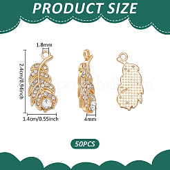 Pendenti con strass in lega da 50 pezzo&nbsp;FIND-UN0010-45