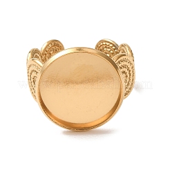Componenti dell'anello a spirale in acciaio inossidabile 304 per bracciale&nbsp;STAS-P454-02E-G