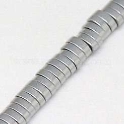 Electroplate non magnetici ematite sintetico fili di perline&nbsp;G-J167-07