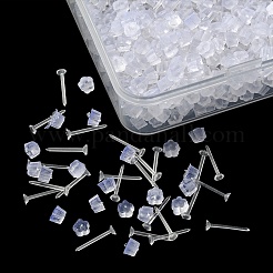 500 pièces de boucles d'oreilles en plastique&nbsp;KY-YW0001-28