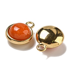 Pendentifs de jade teints naturels&nbsp;STAS-L022-398B-G