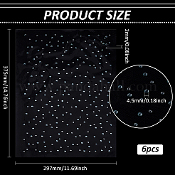 Hotfix Glas Strass&nbsp;DIY-WH0349-388B