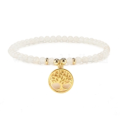 Ensemble de bracelets extensibles en pierre&nbsp;BJEW-JB07333
