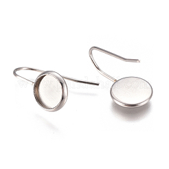 Ganchos para pendientes de acero inoxidable 304 que no se deslustran&nbsp;STAS-F227-22A-P