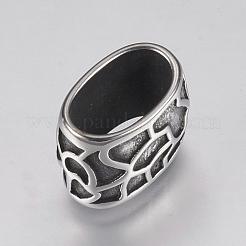Charms scorrevoli in acciaio inossidabile 304&nbsp;STAS-F144-014AS