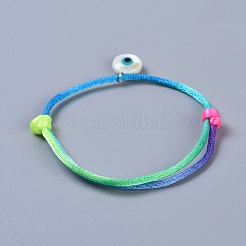 Verstellbare Armbandsets aus Nylonschnur&nbsp;BJEW-JB04364-04