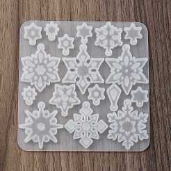 Schneeflocken-Serie DIY Silikon-Ornament-Anhängerformen&nbsp;SIMO-R012-03A