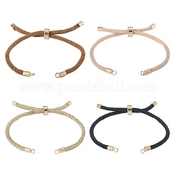 4 Stück Polyesterkordel in 4 Farben zum Basteln von Armbändern&nbsp;MAK-TA0001-43