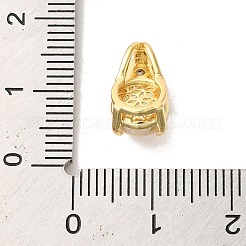 Pendentifs en laiton zircon cubique transparent&nbsp;LS-KK-M278-06G