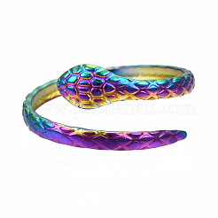 Anneaux de manchette serpent&nbsp;RJEW-N038-032