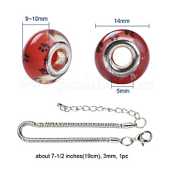 Kits de pulseras europeas de diy&nbsp;DIY-YW0002-38