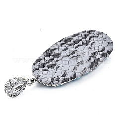 Fimo Strass Anhänger&nbsp;RB-S056-15A-P