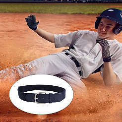 1 cintura da softball elastica in similpelle e poliestere&nbsp;AJEW-CL0001-37A
