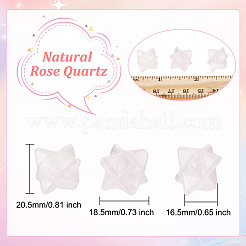Natürliche Rosenquarz-Heimdekoration&nbsp;G-WH0031-02A