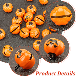 20 Stück Halloween-Kürbisglocke&nbsp;KKB-GF0001-01