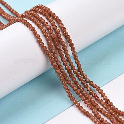 Chapelets de perles en goldstone synthétique&nbsp;G-E591-06A