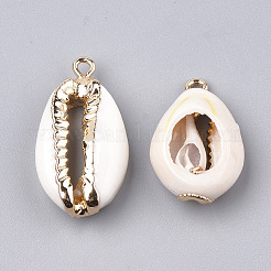 Déposer des pendentifs en coquille d'eau douce&nbsp;X-SHEL-S274-19