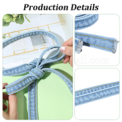1 Stück Denim-Kettengürtel&nbsp;AJEW-GF0012-41B