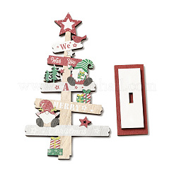 Weihnachtsdekorationen aus Holz&nbsp;DJEW-G041-01A