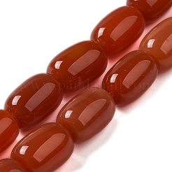 Natürlichen Karneol Spalte Perlen Stränge&nbsp;G-P063-67