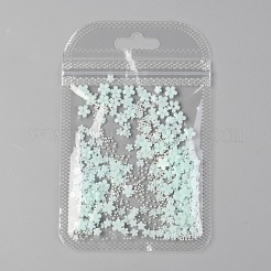 Clou cabochons en plastique fleur&nbsp;X-MRMJ-I001-03A