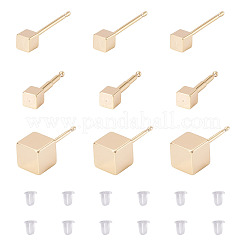 Messing Ohrstecker für Damen&nbsp;EJEW-TA0001-67