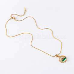 Collier avec pendentif en forme de baleine de mer&nbsp;LN0065