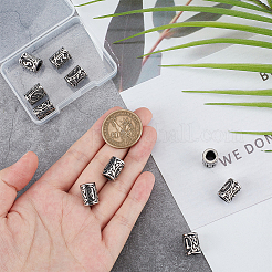 10 pz 10 stili 304 perline europee in acciaio inossidabile&nbsp;OPDL-UN0001-06