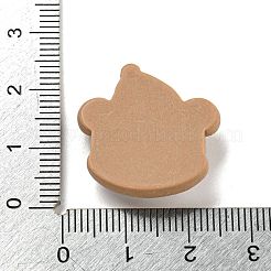 Cabujones decodificados de resina opaca navideña&nbsp;RESI-U006-03B
