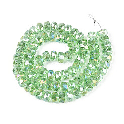 Chapelets de perles en verre électroplaqué&nbsp;EGLA-T021-20H