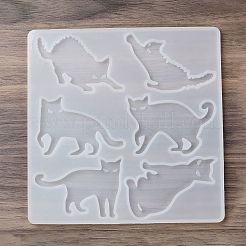 Stampi in silicone fai da te cabochon per gatti&nbsp;LS-SIMO-R002-03