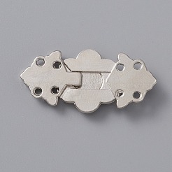 Schnallenknöpfe zum Einstellen der Taillenspanner aus Legierung&nbsp;FIND-WH0110-123P