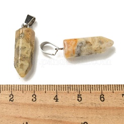 Naturali pazzi pendenti agata&nbsp;G-Z067-07P-19