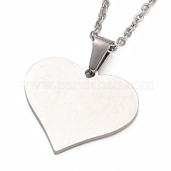 Colliers pendentifs en acier inoxydable style pride 201&nbsp;NJEW-F288-01B-P