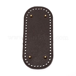 Fondo delle borse all'uncinetto per maglieria in finta pelle&nbsp;DIY-WH0302-37C