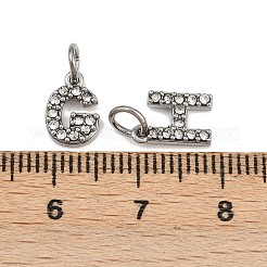 Colgantes de rhinestone de acero inoxidable 304&nbsp;STAS-B108-03P-A