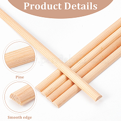 Bâtonnets en bois&nbsp;DIY-WH0430-360A