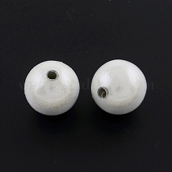 Sprühen gemalte Acrylperlen-Spitzlackiert&nbsp;MACR-Q154-16mm-001