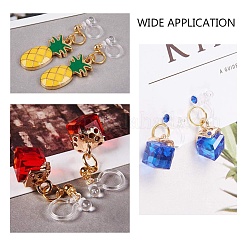Bagues d'oreilles unies en plastique&nbsp;KY-P007-H01