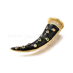 Cremagliera placcatura micro ottone spianare pendenti zirconi&nbsp;ZIRC-F142-18G