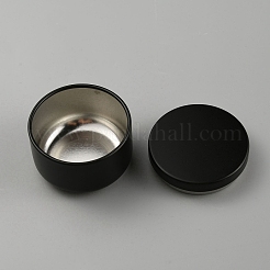 Säulenförmige Mini-Teedosen aus Weißblech&nbsp;CON-WH0089-25EB