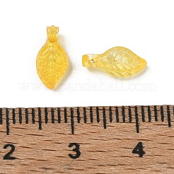 Colgantes de acrílico transparente y lámina de oro&nbsp;AC-CBAF9C1-04A-03