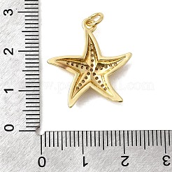 Ottone micro spianare pendenti zirconi&nbsp;KK-H092-02A-G